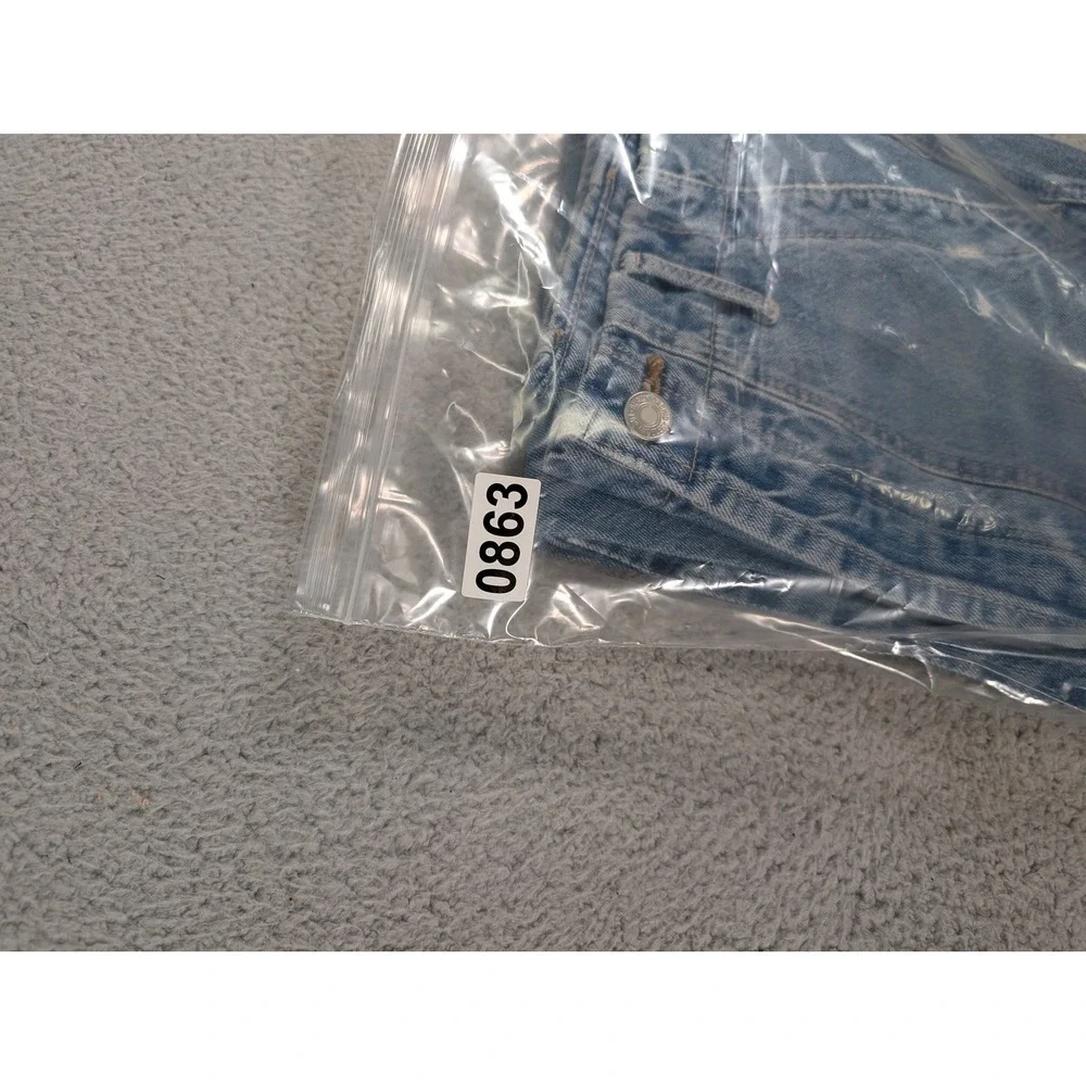 Vintage Bobos 80805 Jeans Mens 33x29 Blue Straight Leg Button‎ Fly Workwear 90s